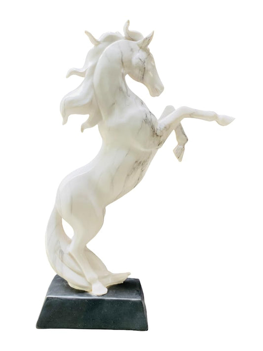 Vaastu Pop Art Jumping Horse Showpiece for Good Fortune – Antique Table Décor | Traditional Figurine | Modern Home Decoration | Decorative Statue for Living Room, Office & Gift