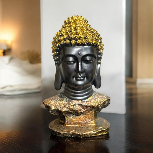 Luxe Home Decor || Lord Buddha Idol God Gautam Buddh Statue Decorative Showpiece Figurine - 45 cm (Multicolor)